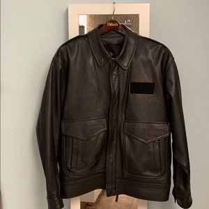 Leather Airline Jacket